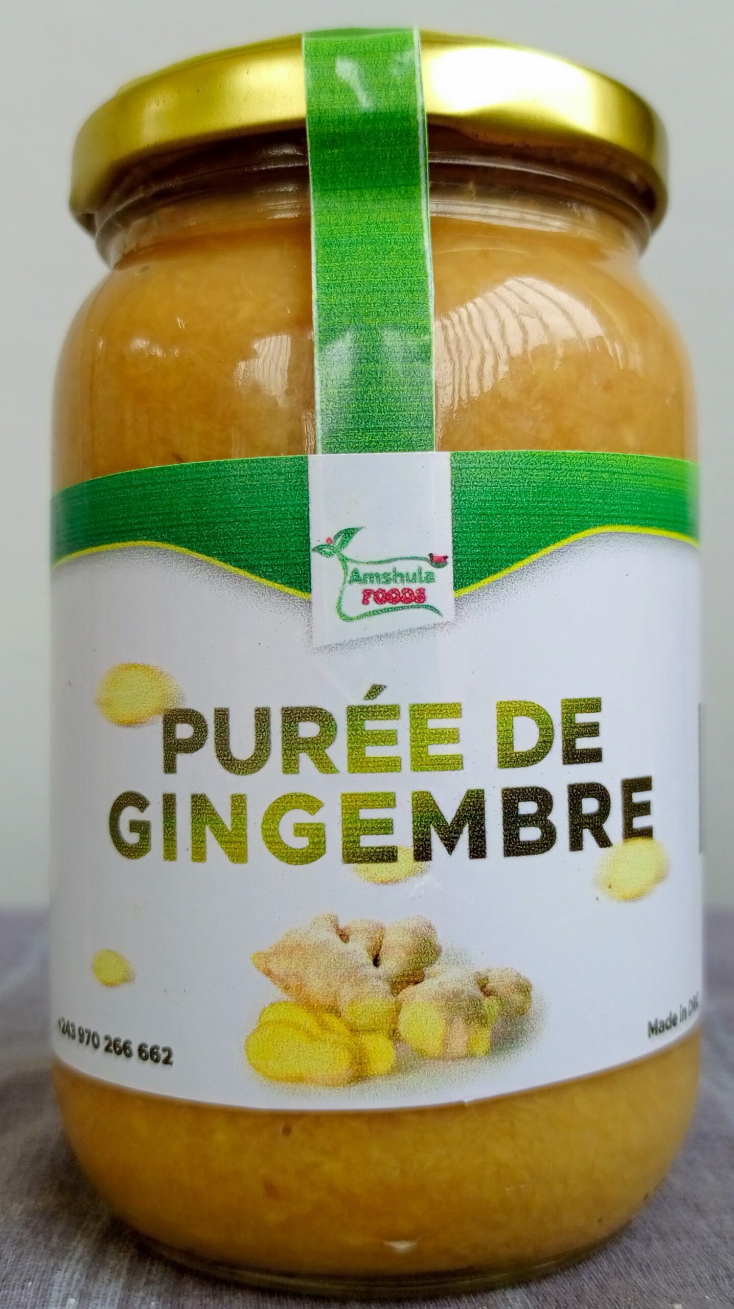 Ginger Purée – Amshula Group.